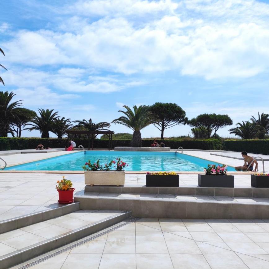 Les Capitelles 5 - Acces Direct A La Plage Depuis Le Jardin - T2 Avec Cabine - 6 Pers - Jardin - Piscine - Parking Saint-Cyprien  Bagian luar foto