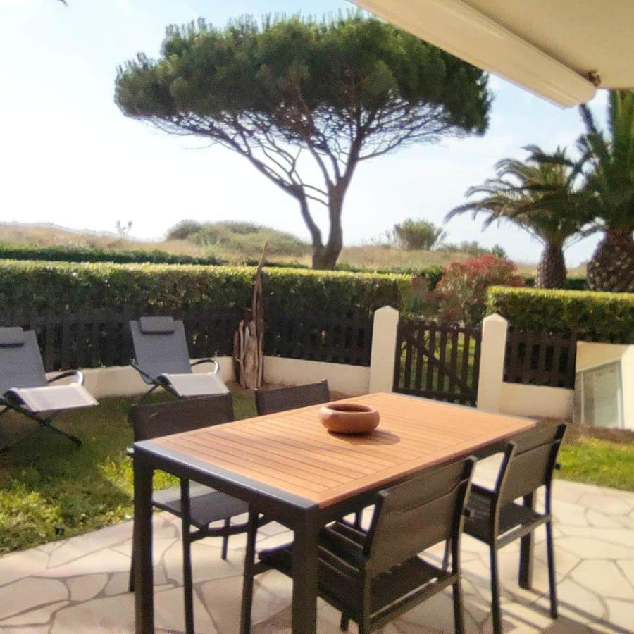 Les Capitelles 5 - Acces Direct A La Plage Depuis Le Jardin - T2 Avec Cabine - 6 Pers - Jardin - Piscine - Parking Saint-Cyprien  Bagian luar foto