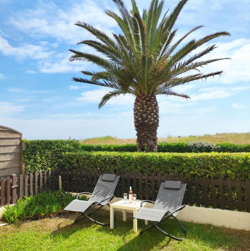 Les Capitelles 5 - Acces Direct A La Plage Depuis Le Jardin - T2 Avec Cabine - 6 Pers - Jardin - Piscine - Parking Saint-Cyprien  Bagian luar foto